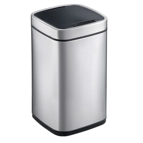 Kosz automatyczny 12 L MERIDA SENSOR ze stali matowej
